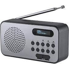 Radiopřijímač s DAB+ Thomson RT225DAB šedý/hliník