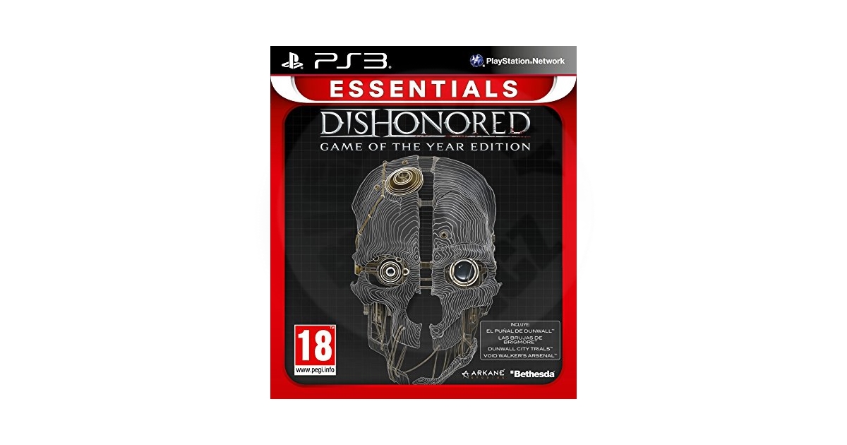 PS3 Dishonored  Game of The Year Edition