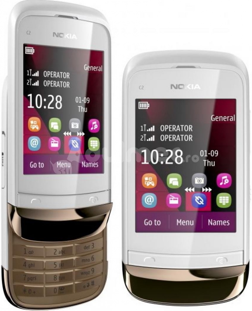 Nokia C2-02 Touch and Type