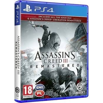 Assassins Creed 3 + Liberation Remastered PS4