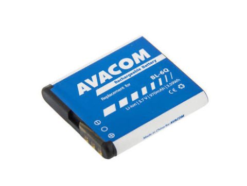 Baterie do mobilu Nokia 6700 Classic Li-Ion 3,7V 970mAh (náhrada BL-6Q)
